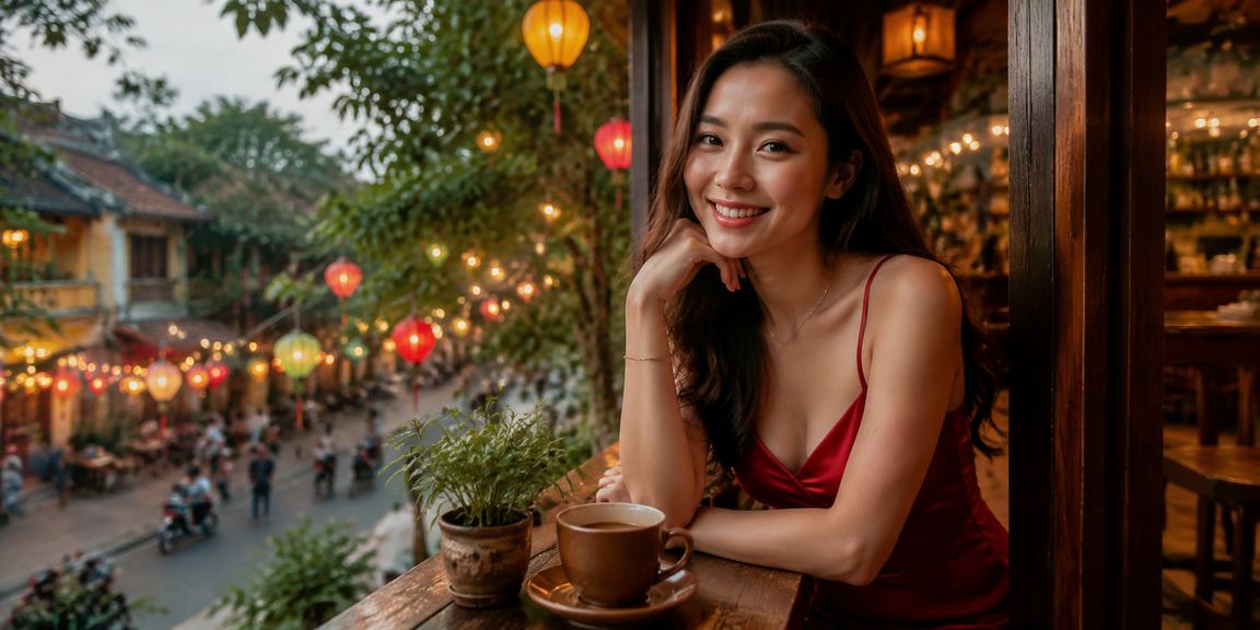 Người dùng Hà Nội mở ứng dụng casino trên điện thoại tại quán cà phê