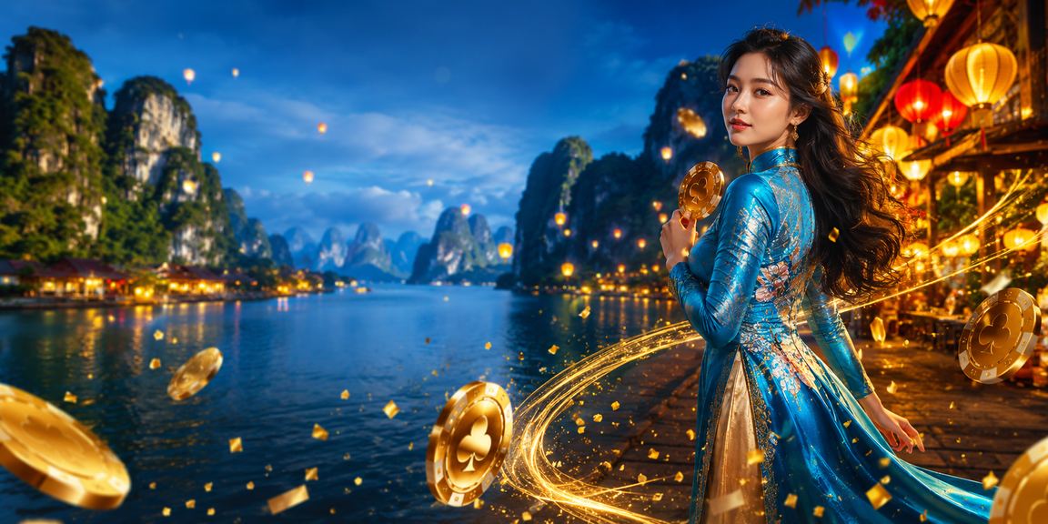 Người phụ nữ mặc áo dài tại Ninh Bình sử dụng điện thoại xem thông tin cá cược