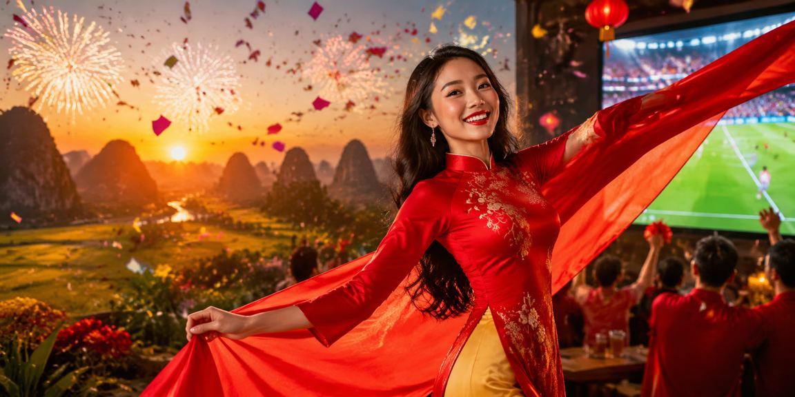 Phụ nữ mặc áo dài tại Ninh Bình – hình ảnh văn hóa Việt Nam gắn với giải trí và sự kiện thể thao
